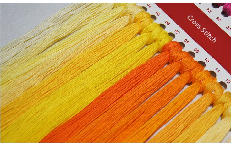 European Character Cross-Stitch Painting