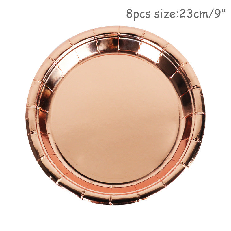 Disposable Party Tableware Set