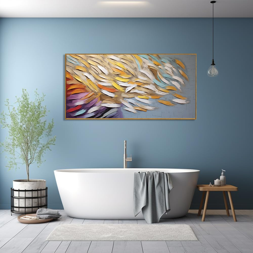 Handmade Abstract Oil Painting Canvas