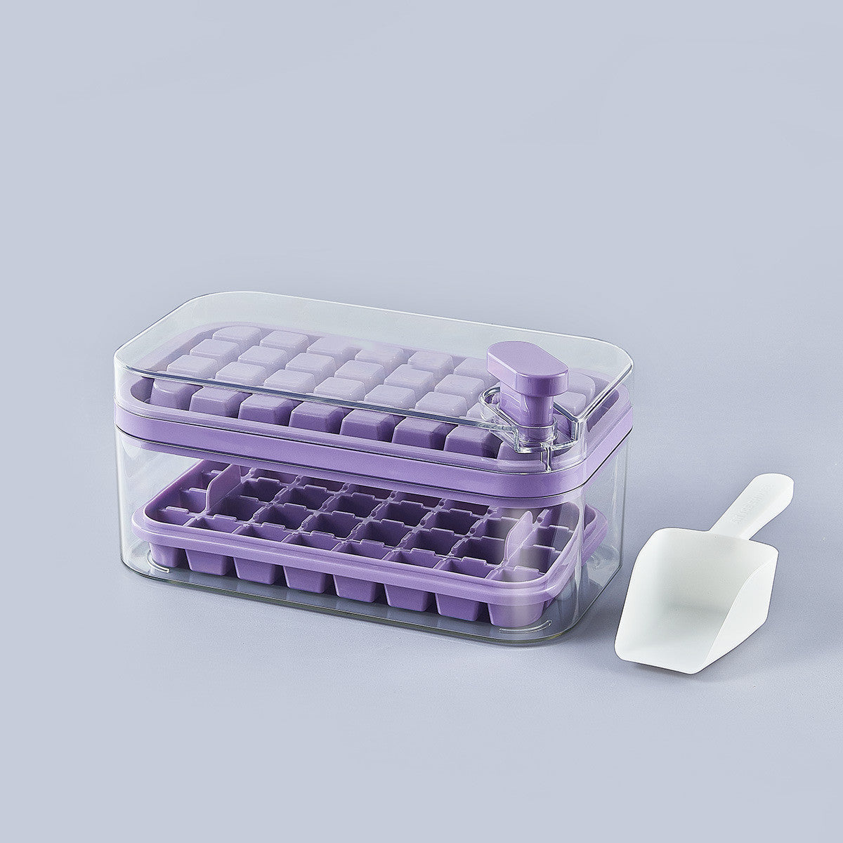 One-Button Ice Cube Maker