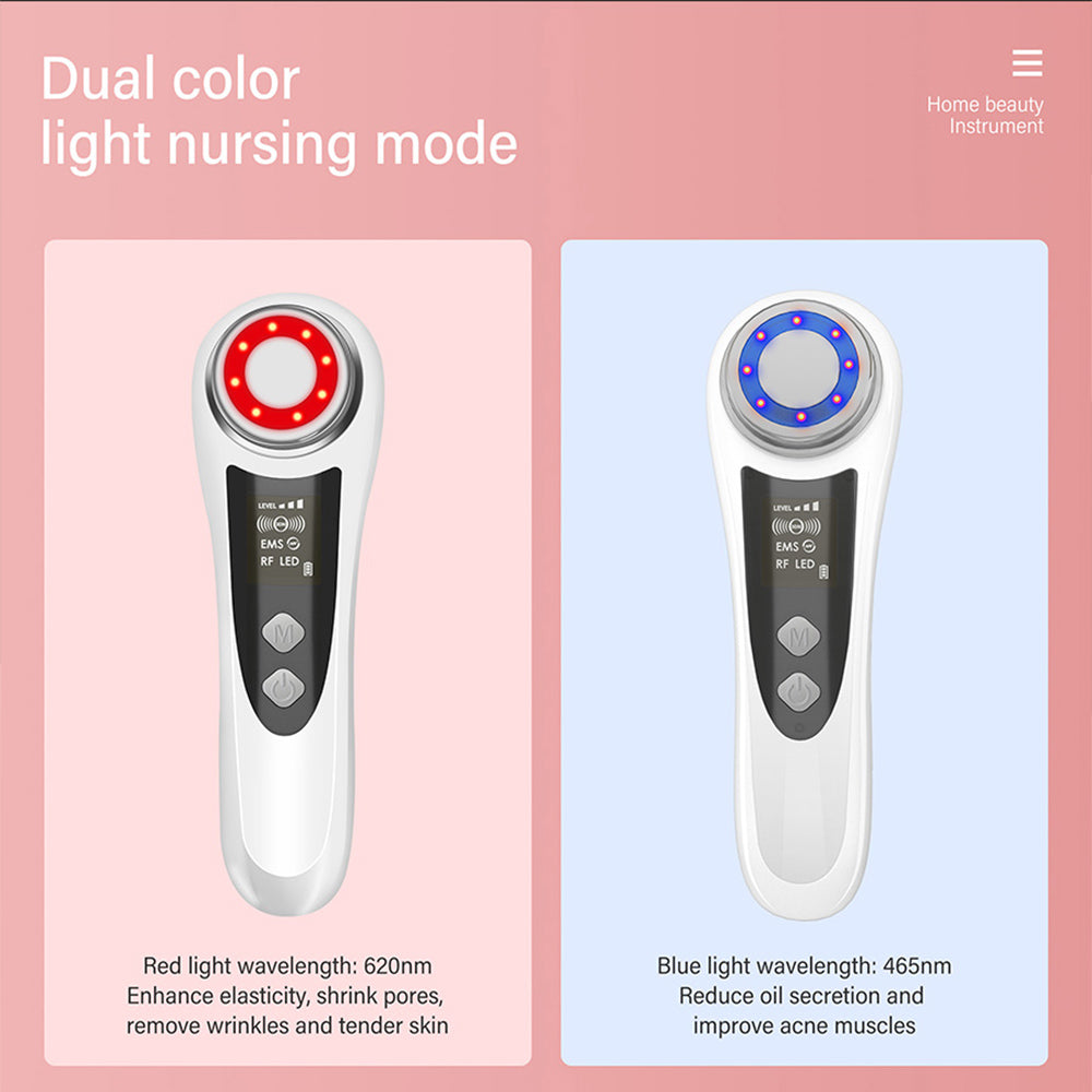 RF & EMS Beauty Device with Light Therapy