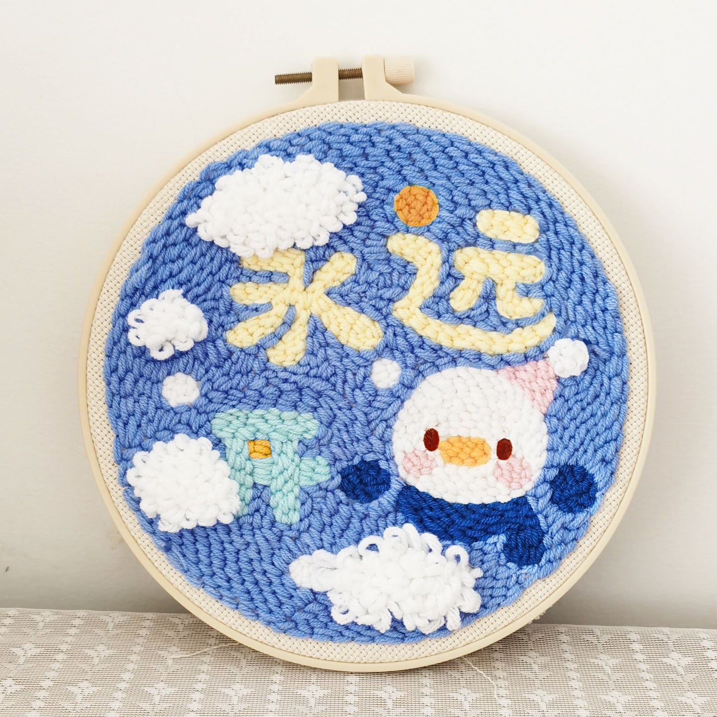 Handmade Poke Embroidery Kit