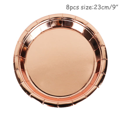 Disposable Party Tableware Set