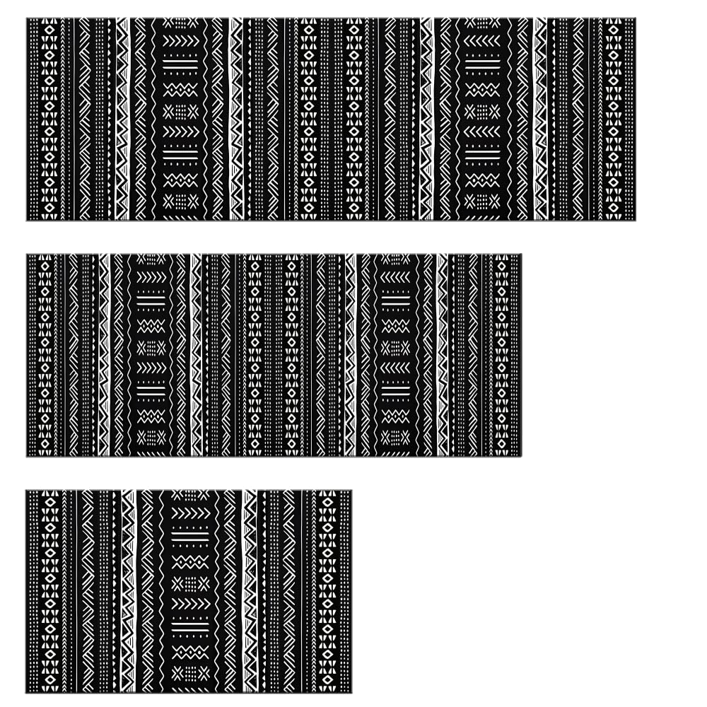 Kitchen Rug Set - 3 Pieces