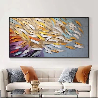 Handmade Abstract Oil Painting Canvas
