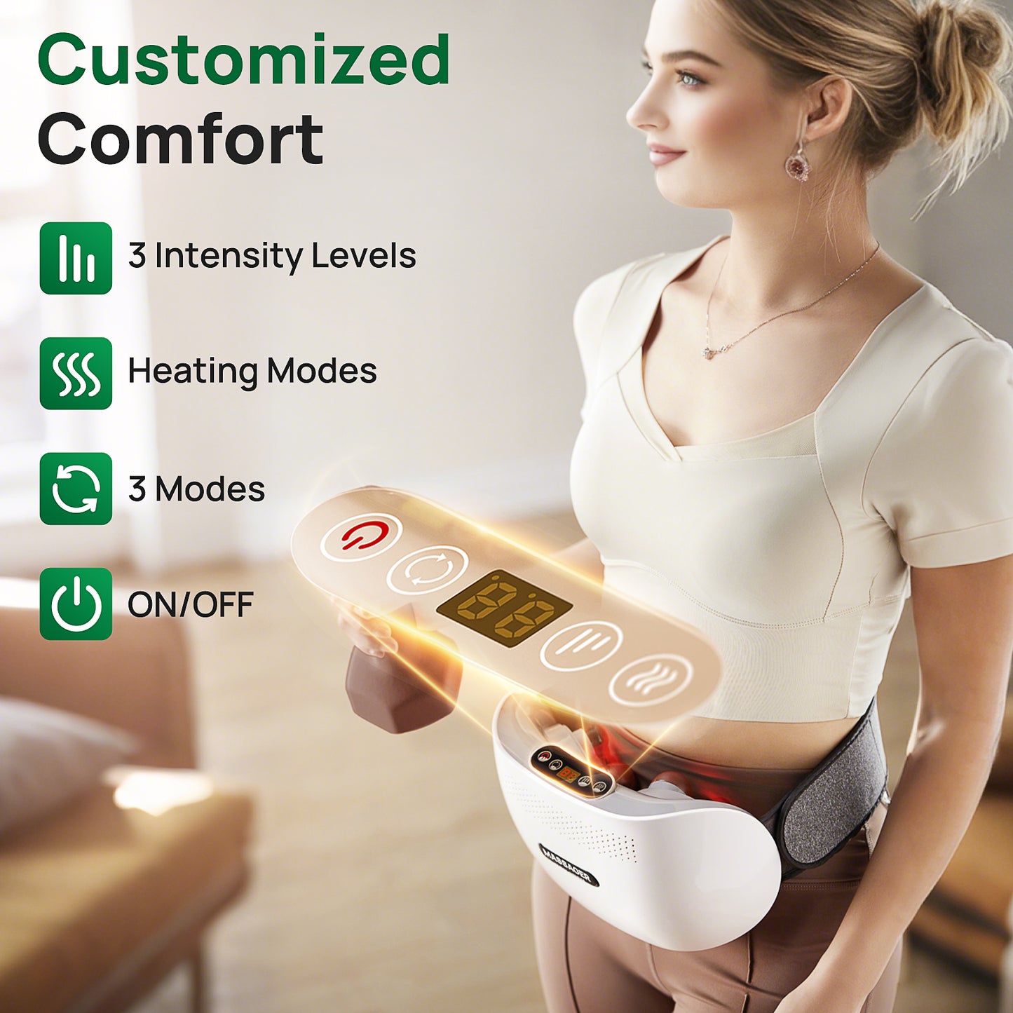Smart Bian Stone Abdominal Massager