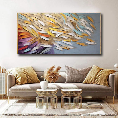 Handmade Abstract Oil Painting Canvas