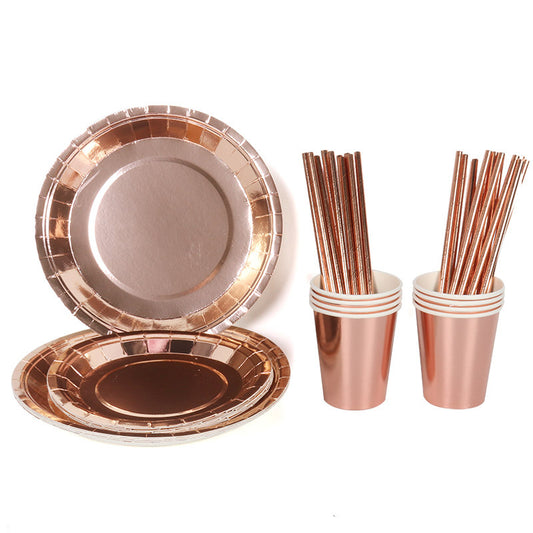 Disposable Party Tableware Set