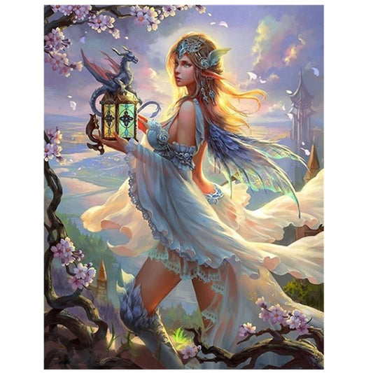 Fairies and Beasts Diamond Painting