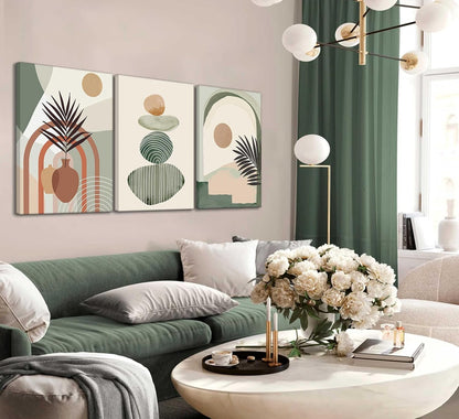 Boho Canvas Set - 3 Pieces