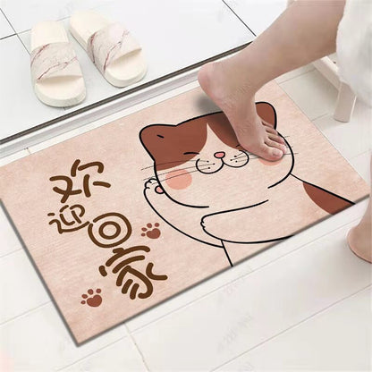 Absorbent Non-Slip Floor Mat