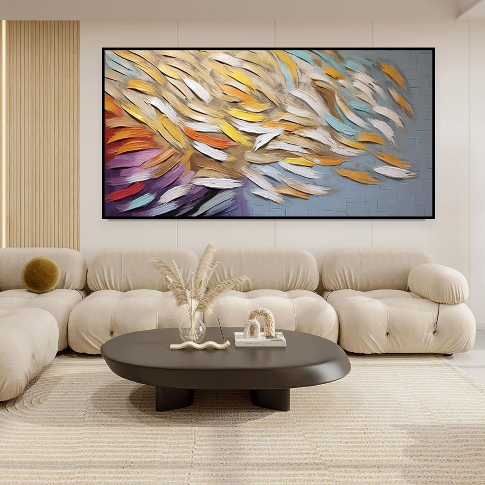 Handmade Abstract Oil Painting Canvas