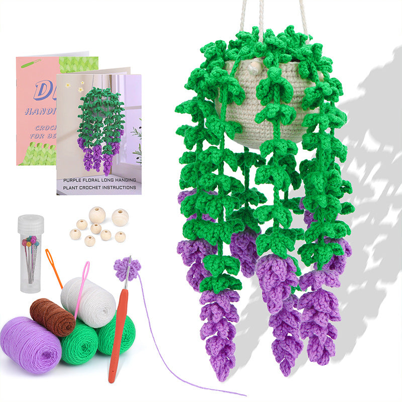 Crochet Plant Pendant Kit