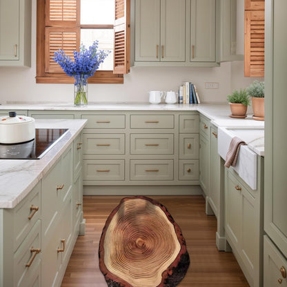 Wood Grain Bath Mat - 23.6x35.4 Inches