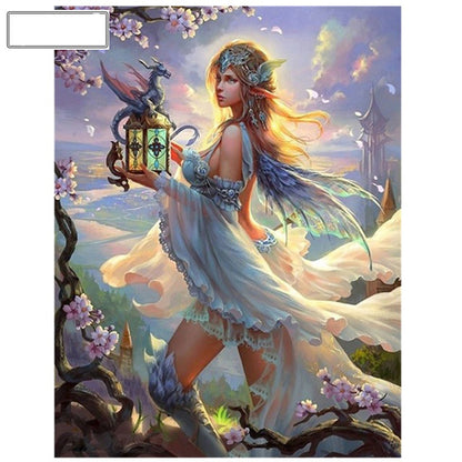 Fairies and Beasts Diamond Painting