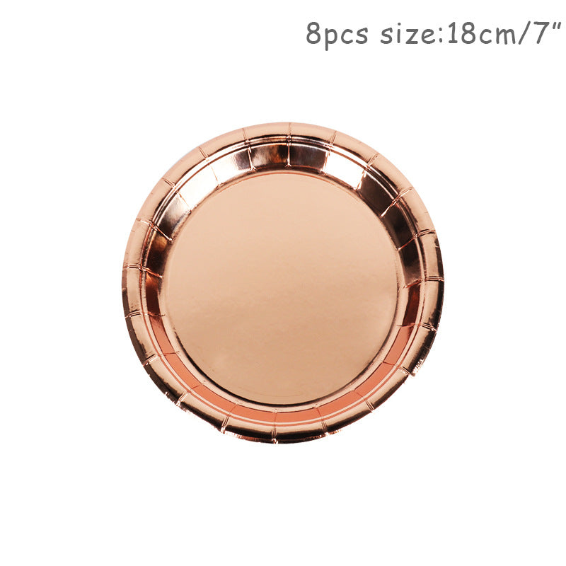 Disposable Party Tableware Set