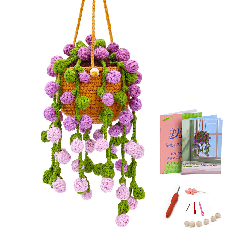 Crochet Plant Pendant Kit