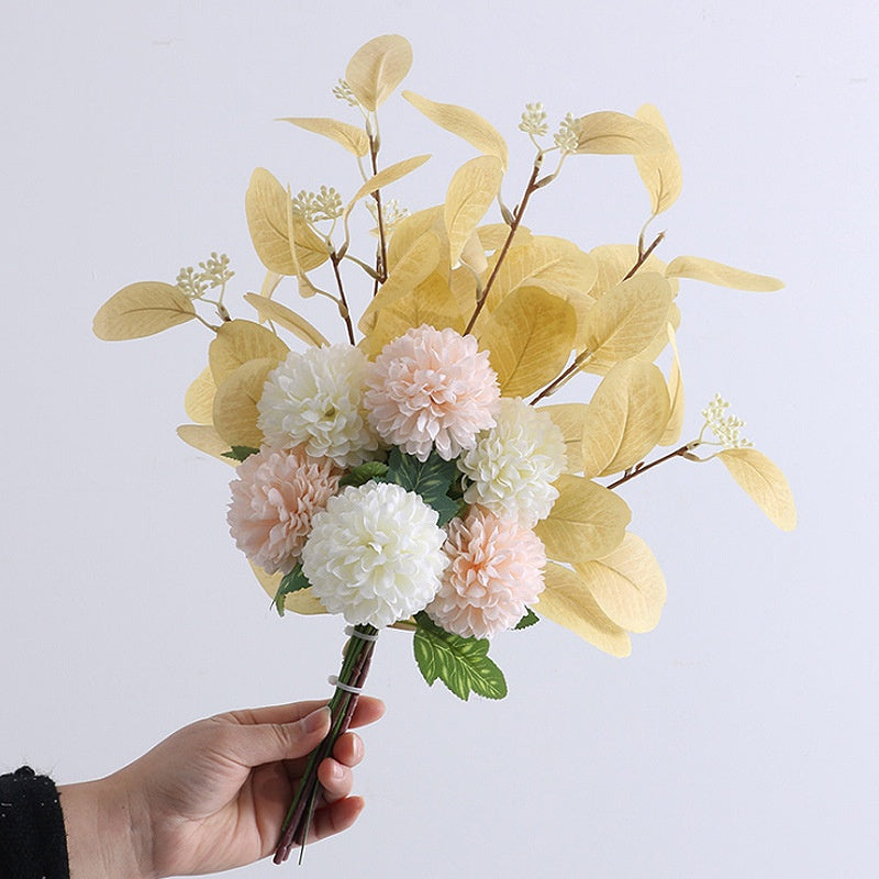 Eucalyptus & Chrysanthemum Bouquet