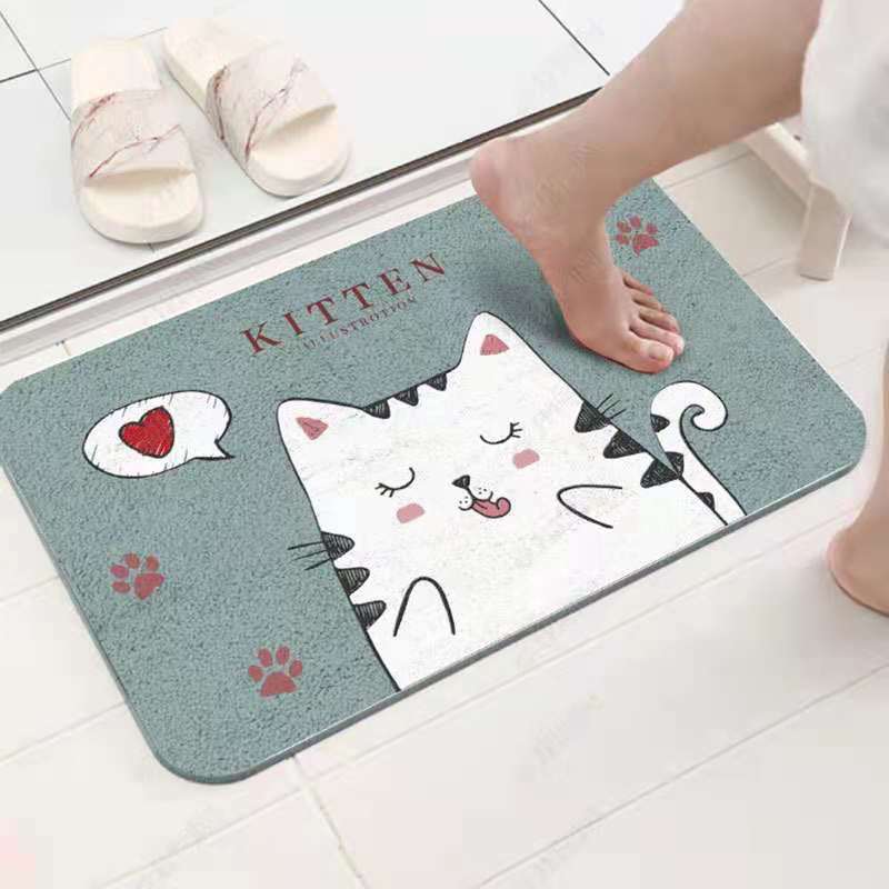 Absorbent Non-Slip Floor Mat