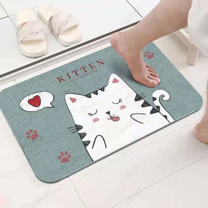 Absorbent Non-Slip Floor Mat