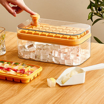 One-Button Ice Cube Maker