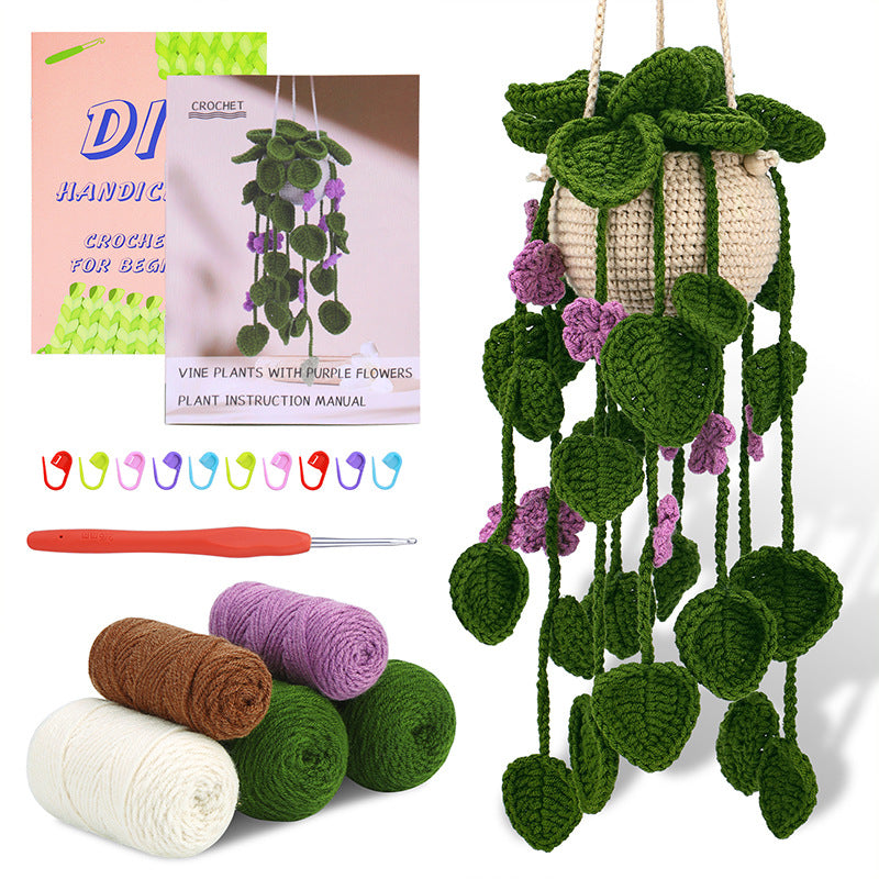 Crochet Plant Pendant Kit