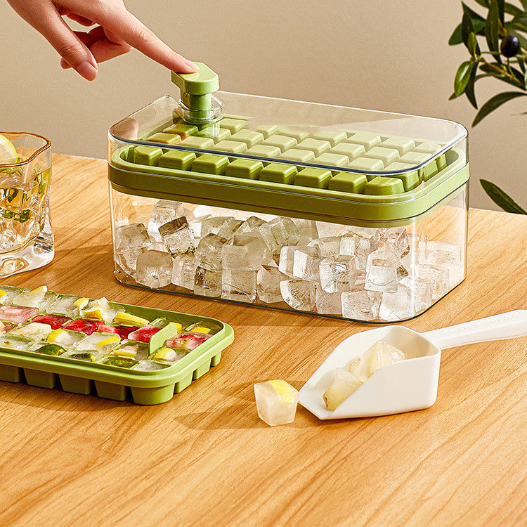 One-Button Ice Cube Maker