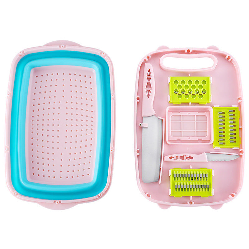 Multifunctional Collapsible Cutting Board