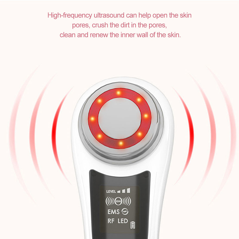 RF & EMS Beauty Device with Light Therapy