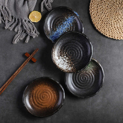 Retro Tableware Creative Irregular Plate