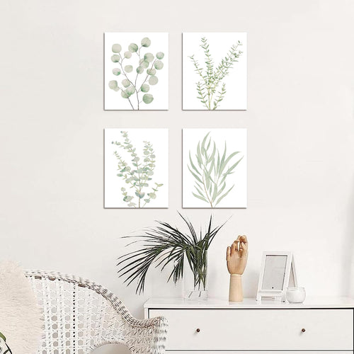 Botanical Canvas Set - 4 Pieces