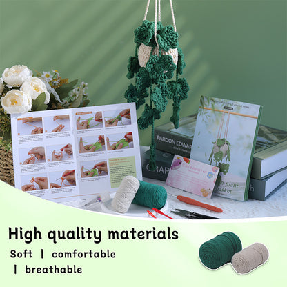 Crochet Plant Pendant Kit