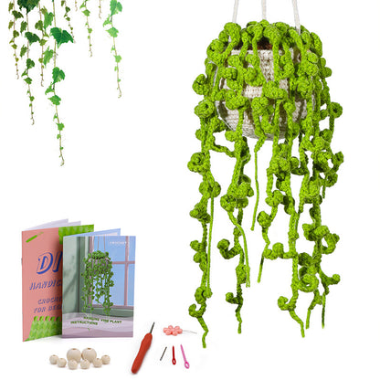 Crochet Plant Pendant Kit