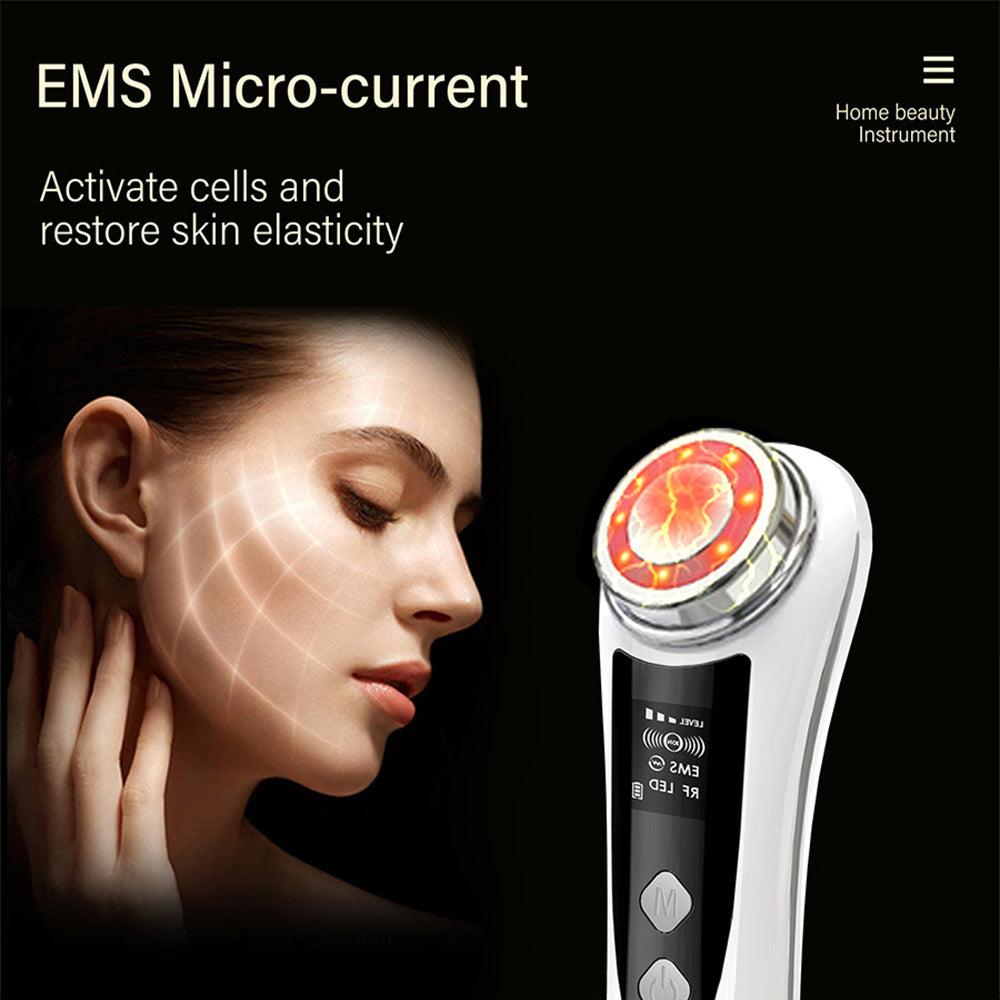 RF & EMS Beauty Device with Light Therapy