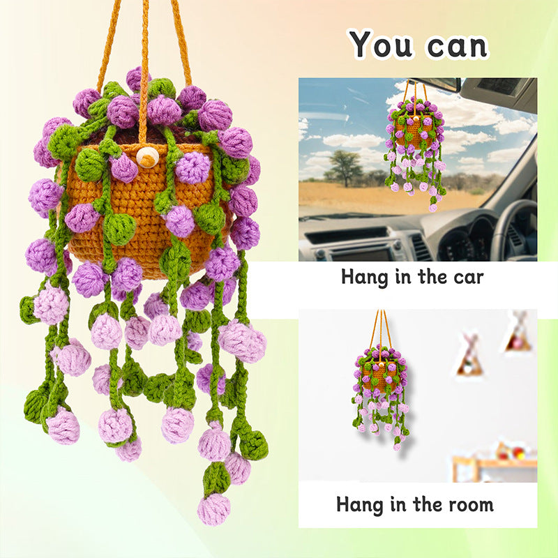 Crochet Plant Pendant Kit