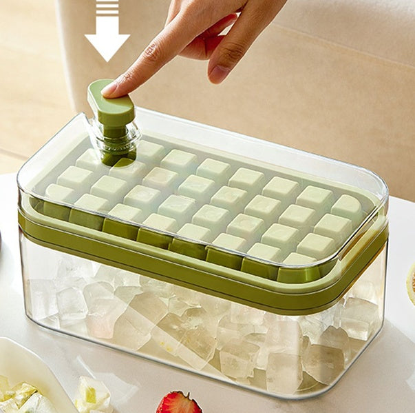 One-Button Ice Cube Maker