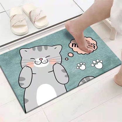 Absorbent Non-Slip Floor Mat