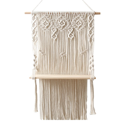 Nordic Cotton Rope Tapestry Shelf