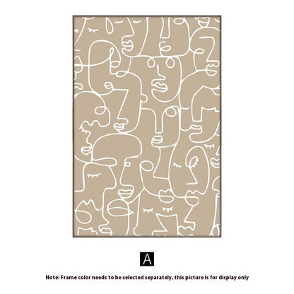 Abstract Canvas Wall Art - Living Room Décor