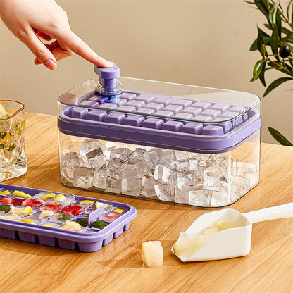 One-Button Ice Cube Maker